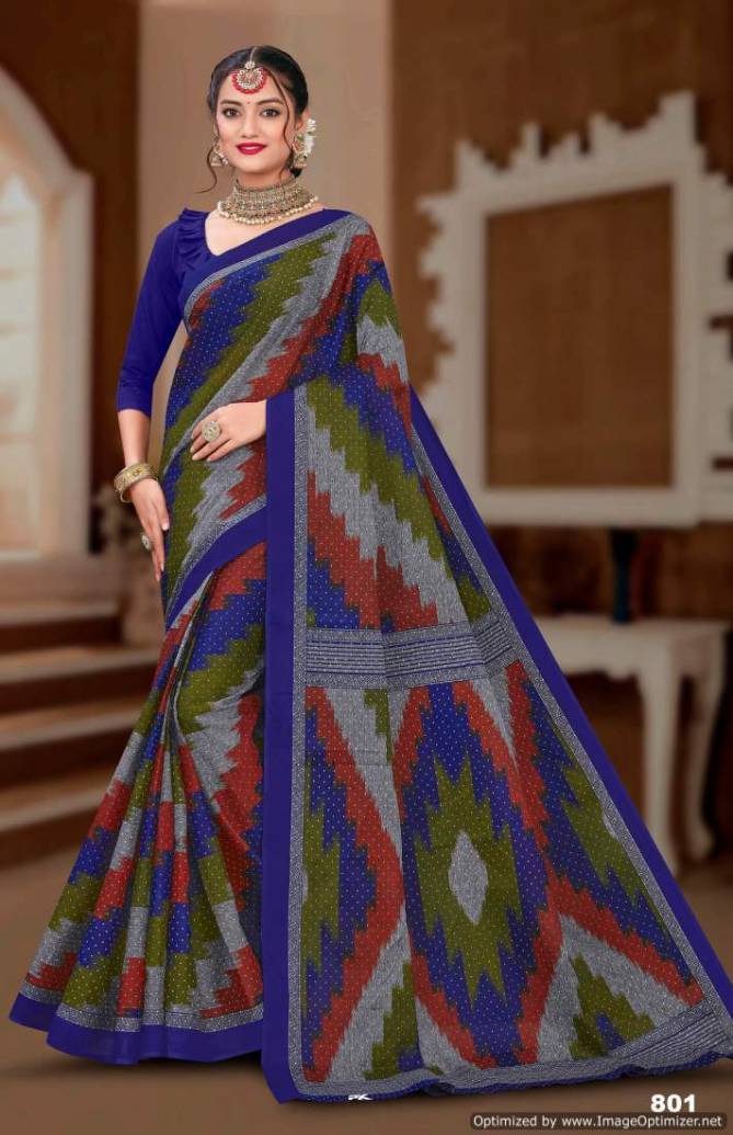 Mama Masleen Vol 6 By Balaji Daily Wear Printed Sarees Wholesale Shop In Surat